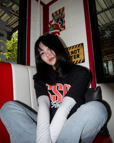 Samut Songkhram Street Oversized BLACK