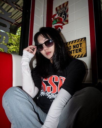 Samut Songkhram Street Oversized BLACK