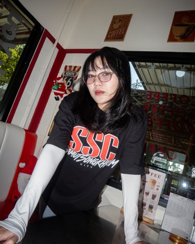 Samut Songkhram Street Oversized BLACK