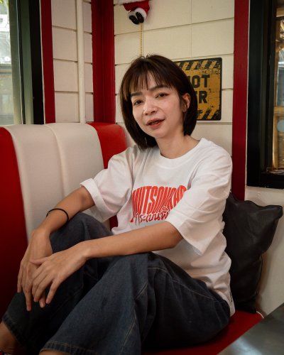 Samut Songkhram Street Oversized WHITE
