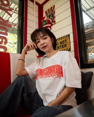 Samut Songkhram Street Oversized WHITE