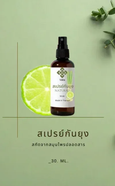 สเปรย์กันยุงสมุนไพรปลอดสาร