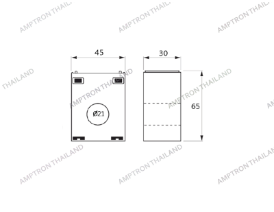 หม้อแปลงกระแสไฟฟ้า รุ่นTA23