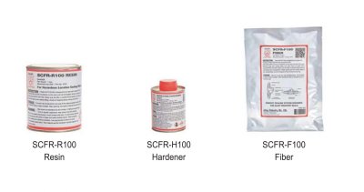 Sealing Compound,SCFR(Resin,Hardener and Fiber)