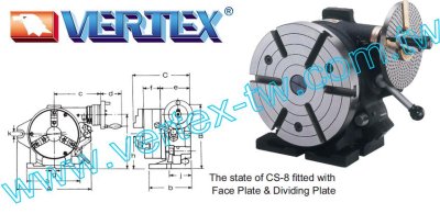 VERTEX SUPER INDEXING SPACER,CS-6,8,3