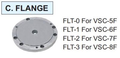 SPECIAL ACCESSORIES FOR ROTARY TABLE,FLANGE DP-1/2/3/4/5