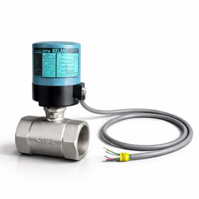 บอลวาล์วสแตนเลส หัวขับวาล์วไฟฟ้า รุ่น EA200-UTE | KITZ