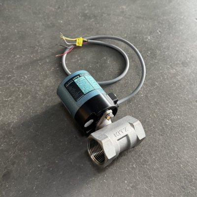 บอลวาล์วสแตนเลส หัวขับวาล์วไฟฟ้า รุ่น EA200-UTE | KITZ