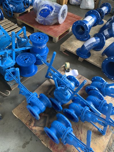 ประตูน้ำก้านยก เหล็กหล่อ (มอก.)