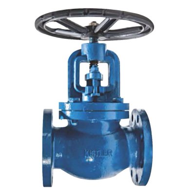 โกลบวาล์วหน้าจาน เหล็กหล่อ รุ่น GLB-303, PN10 | KISTLER