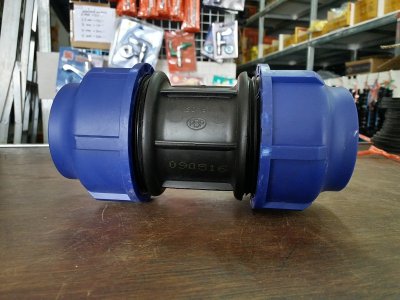 ข้อต่อตรง ข้อต่อพีอีแบบสวมอัด - HDPE Straight Coupling