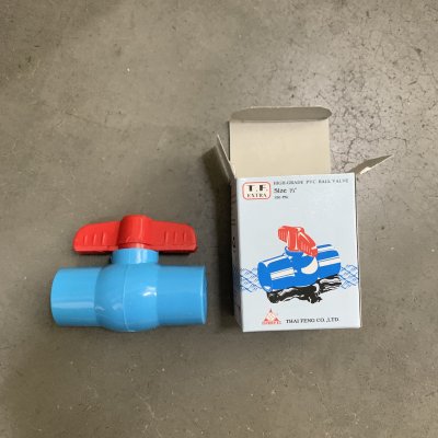 บอลวาล์วพีวีซี (PVC) Thaifeng (TF) แบบสวม