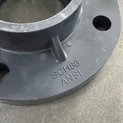 หน้าจาน / หน้าแปลน ยูพีวีซี (UPVC) ANSI 150 lbs (Slip)