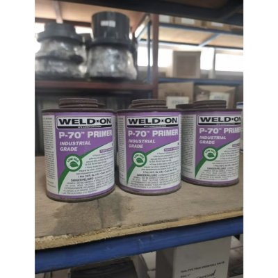 น้ำยาทาท่อ P-70 Primer และ 717 PVC | WELD-ON