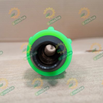 ข้อต่อเทปน้ำหยด ต่อระหว่างเทปน้ำหยด แบบเกลียวหมุนล็อค (สีเขียว) ขนาด 16 มม. [จำนวน 10 ตัว]