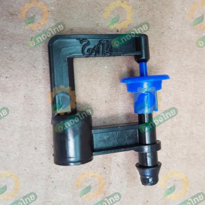 มินิสปริงเกอร์ ใบ D เสียบสายไมโคร PE จำนวน 10 ตัว (SK)