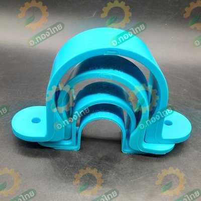 กิ๊ปจับท่อ ตัวรัดท่อ ขายึดท่อ PVC พีวีซี ขนาด 1/2 - 2 นิ้ว หนา 13.5 (ท่อน้ำไทย)