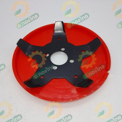 จานใบมีดตัดหญ้า 5 แฉก ใบมีดตัดหญ้า ใบมีดสะเทินน้ำสะเทินบก 5 แฉก (ได้ใบมีดทั้ง 2 แบบ)