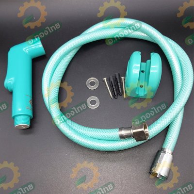 สายฉีดชำระ ชุดฝักบัวฉีดชำระพร้อมสาย PVC (BC Thailand) คละสี