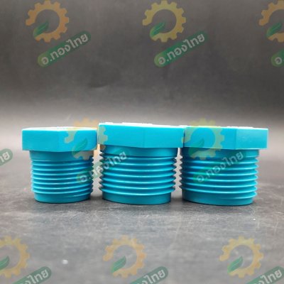 ลดเหลี่ยมพีวีซี PVC ข้อลดเกลียว ขนาด 1/2 , 3/4 , 1 นิ้ว หนา 13.5 (ท่อน้ำไทย)