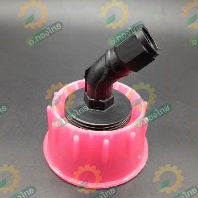 หัวพ่นยา พลาสติก หัวบัวพลาสติก เครื่องพ่นยาแบตเตอรี่ ถังโยก (สีชมพู 8 รู)