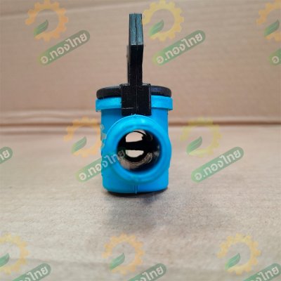 วาล์วหรี่ บอลวาล์วสวมท่อ PVC-PE ขนาด 1/2 *16 มิล (สวมในข้อต่อ)