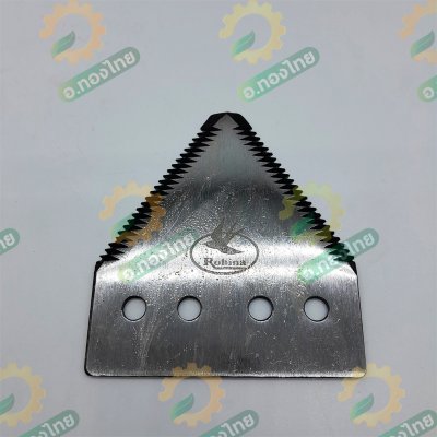 ใบมีดสามเหลี่ยม ใบมีดตัดหญ้า 2 ใบ (แถมน็อตจับใบมีด 4 ตัว)