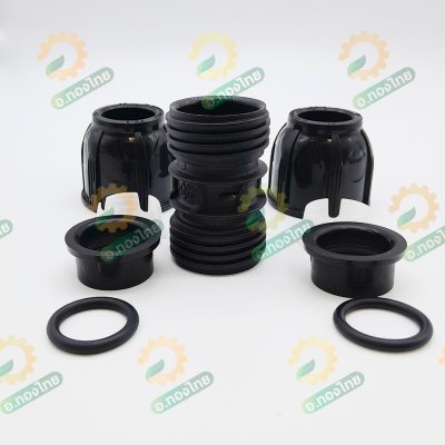 ข้อต่อสวมล็อค ข้อต่อตรง PE ขนาด 20 มิล - 4 หุน (คละสี)