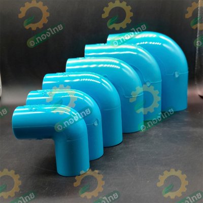 ข้องอ 90 องศา PVC ขนาด 1/2-2 นิ้ว หนา 13.5 (ท่อน้ำไทย)