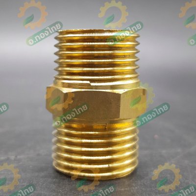 นิปเปิ้ล ทองเหลือง (ต่อตรงเกลียวนอก) ขนาด 3/8 , 1/4 , 1/2 นิ้ว ยี่ห้อ ANA