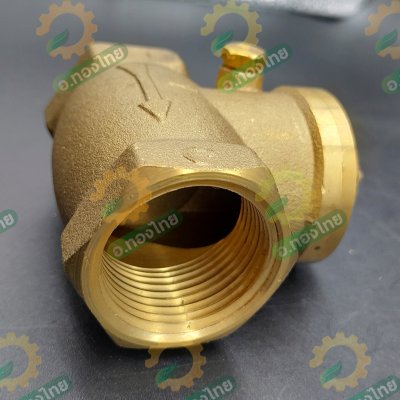 เช็ควาล์วนอน เช็ควาล์วสวิง วาล์วกันย้อน ทองเหลือง ขนาด 2 นิ้ว ยี่ห้อ SANWA