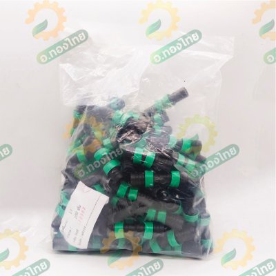 ข้อต่อเทปน้ำหยด ข้อต่อน้ำหยด แบบดึงล็อค ขนาด 16 มิล (สีเขียว) จำนวน 100 ตัว