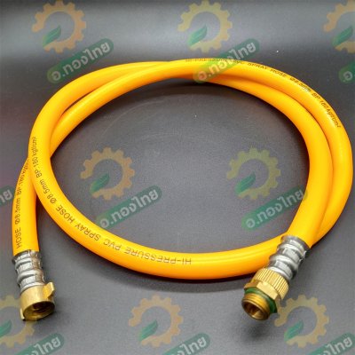สายพ่นยา สำหรับเครื่องพ่นยาเคียวริทสึ (ECHO) หนา 5 ชั้น 1.2 เมตร เสริมวัสดุอย่างดี ข้อต่อฟรีทองเหลือง คละสี