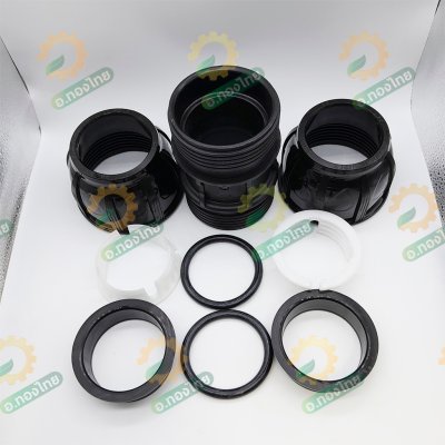 ข้อต่อสวมล็อค ข้อต่อตรง PE ขนาด 32 มิล - 1 นิ้ว (คละสี)