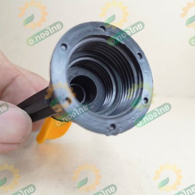 สปริงเกอร์ โครงหมุนรอบตัว ใส่ได้ทั้งเกลียว 1/2 , 3/4 นิ้ว (TOP-RAIN) (สีเหลือง)