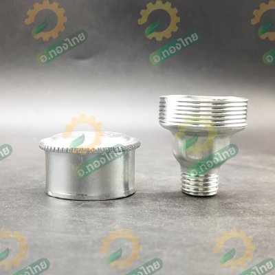 ตลับจาระบี กระปุกจาระบี ใช้กับปั๊มหาง เกลียว 12 มม. (สีเงิน)