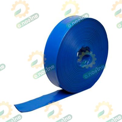 สายส่งน้ำ สายสปริงเกอร์ ท่อผ้าใบ เคลือบ PVC สายดับเพลิง 2 1/2 นิ้ว (สีน้ำเงิน) ยาว 100 เมตร (Summer Hose)