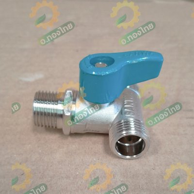 มินิบอลวาล์ว 3ทาง (ผู้-ผู้-ผู้) วาล์วปิดเปิด ขนาด 1/2 (สี่หุน) ยี่ห้อ ซันวา SANWA ทองเหลือง 