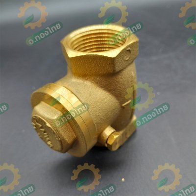 เช็ควาล์วนอน เช็ควาล์วสวิง วาล์วกันย้อน ทองเหลือง ขนาด 1 นิ้ว ยี่ห้อ ANA