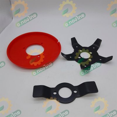 จานใบมีดตัดหญ้า 5 แฉก ใบมีดตัดหญ้า ใบมีดสะเทินน้ำสะเทินบก 5 แฉก (ได้ใบมีดทั้ง 2 แบบ)