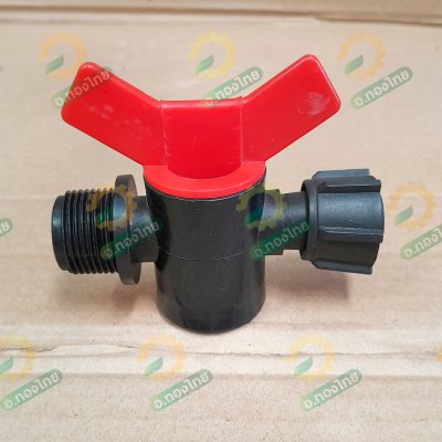 วาล์วเกลียวนอก ต่อเทปน้ำพุ่ง 3/4*25 มม. รุ่น DLT 25 มีตัวล็อคเทป ยี่ห้อ Super product