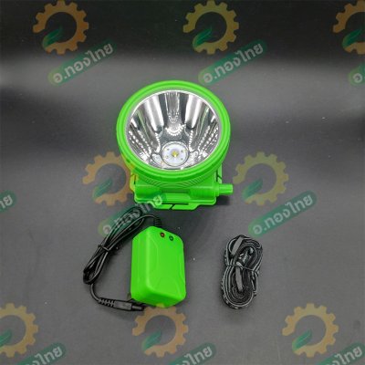 ไฟฉายคาดหัว แสงไฟขาว ไฟส่องกบ ไฟหาปลา ไฟฉายดำน้ำ LED ยี่ห้อ AppleGreen 6G มีสวิตช์เร่งหรี่