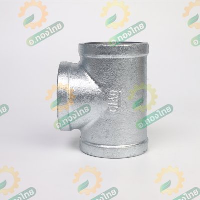 สามทางเหล็ก สามทางเกลียวในเหล็ก ขนาด 2 นิ้ว