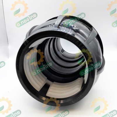 ข้อต่อสวมล็อค ข้อต่อตรง PE ขนาด 90 มิล - 3 นิ้ว (คละสี)