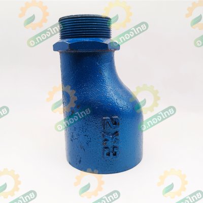 ข้อต่อขยายทางดูด ข้อลดคางหมู (เหล็กเหนียว) เกลียวนอก-ใน ขนาด 2*3, 2*4 , 3*4 นิ้ว (คละสี)