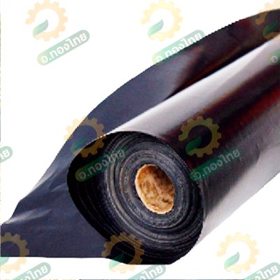 พลาสติกคลุมดิน ผ้าคลุมดิน (เจาะรู) ขนาด กว้าง 80 CM. 100 CM. 120 CM. x 400 หลา หนา 25 ไมครอน สีดำ