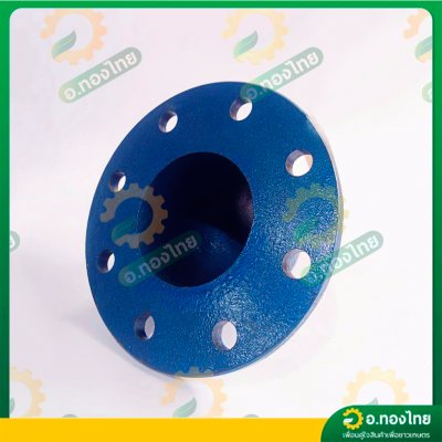 ท่อขยายทางดูด+หน้าแปลนเหล็ก หน้าจานเหล็ก ข้อต่อลดเหล็ก ขนาด 4 *2 นิ้ว (เกลียวนอก)