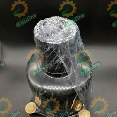 ฟุตวาล์ว PVC หัวกะโหลกดูดน้ำ ลิ้นสปริง 4 หู แบบสวม สีดำ ขนาด 2 นิ้ว (Red Hand)