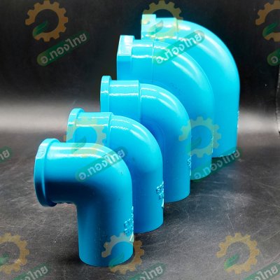 งอเกลียวใน ข้องอ 90 องศา PVC พีวีซี ขนาด 1/2 - 2 นิ้ว หนา 13.5 ยี่ห้อ ท่อน้ำไทย