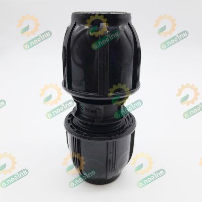 ข้อต่อสวมล็อค ข้อต่อตรง PE ขนาด 25 มิล - 6 หุน (คละสี)